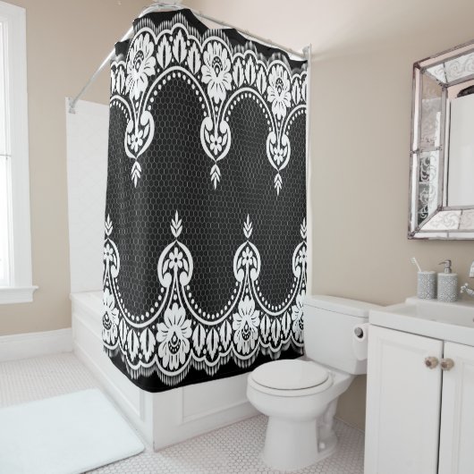 Lace Ornaments 8_GC Shower Curtain Douchegordijn (In situ)