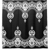 Lace Ornaments 8_GC Shower Curtain Douchegordijn (Voorkant)