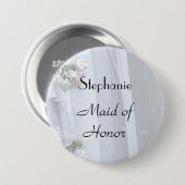 Lace Personalized Maid of Honor Button (Voorkant /achterkant)