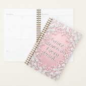 Lace Petals in Bloom Planner (Display)