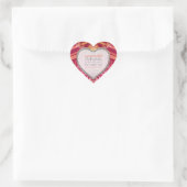  Lace Ribbons CustomName Heart Stickers (Tas)