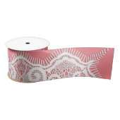 Lace roze en witte oude mode  lint (Spoel)