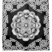  Lace Shower Curtain Douchegordijn (Voorkant)