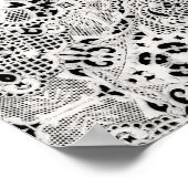 Lace Skull 2 Poster (Hoek)