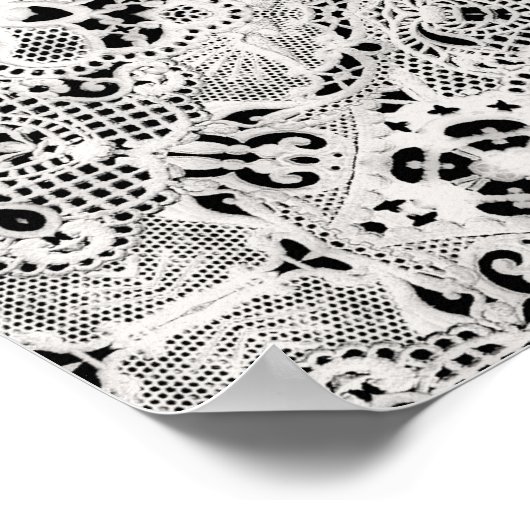 Lace Skull 2 Poster (Hoek)