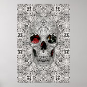 Lace Skull 2 Poster (Voorkant)
