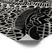 Lace Skull Poster (Hoek)