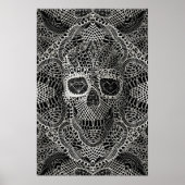 Lace Skull Poster (Voorkant)