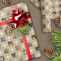Lace Sneeuwvlokken Custom Foto Kerstmis