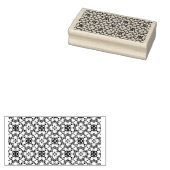 Lace stamp rubberstempel (Gestempeld)