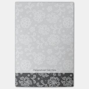 Lace-stofpatroon 1 post-it® notes