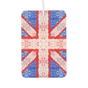 Lace Union Jack Engelse vlag in rood, wit, blauw Luchtverfrisser