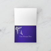 LACE vintage & BUTTERFLITS OMBRÉ BLEU Merci (Intérieur)