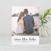 Lace Wedding Bewaar de datumfoto Save The Date (Staand voorkant)