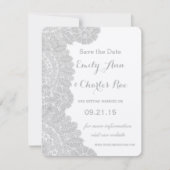  Lace Wedding Save the Date (Voorkant)