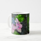 Lacecap Hydrangea Koffiemok (Voorkant links)
