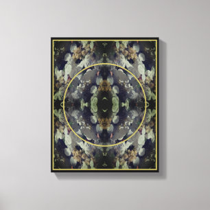 Lacecap Hydrangea Lijst Creëer Uw eigen foto Canvas Afdruk