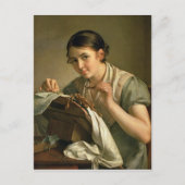 Lacemaker, 1823 briefkaart (Voorkant)