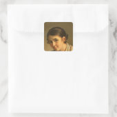 Lacemaker, 1823 vierkante sticker (Tas)