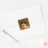Lacemaker, 1823 vierkante sticker (Envelop)