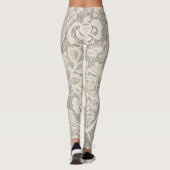 Lacey Dames "Ik (hart) Kerst" Leggings (Achterkant)