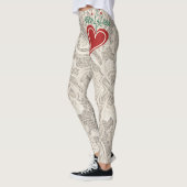 Lacey Dames "Ik (hart) Kerst" Leggings (Links)