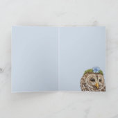 Lacey de rode uil kaart (Binnen)