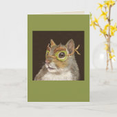 Lacey la carte des écureuils (Fleur jaune)