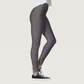 Lacey Paarse Firefly Effect Leggings (Rechts)