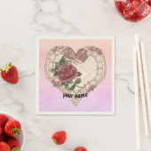 Lacey Ribbon Heart servetten (Insitu)