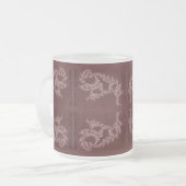 Lacey Swimmer - Ruby Matglas Koffiemok (Voorkant links)