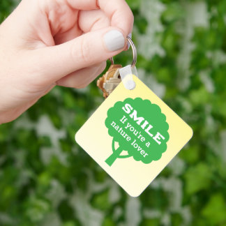 Lach Als Je Een Natuurliefhebber Bent Sleutelhanger