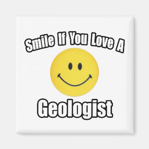 Lach als je van een geoloog houdt magneet