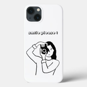 Lach Alsjeblieft Phonehoesje iPhone 13 Hoesje
