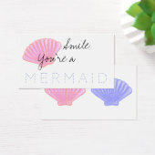 Lach dat je een MERMAID bent Visitekaartjes (Bureau)