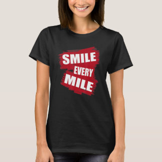 Lach elke Mile Runner T-shirt