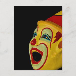 Lach en de wereld lachen met jou! briefkaart