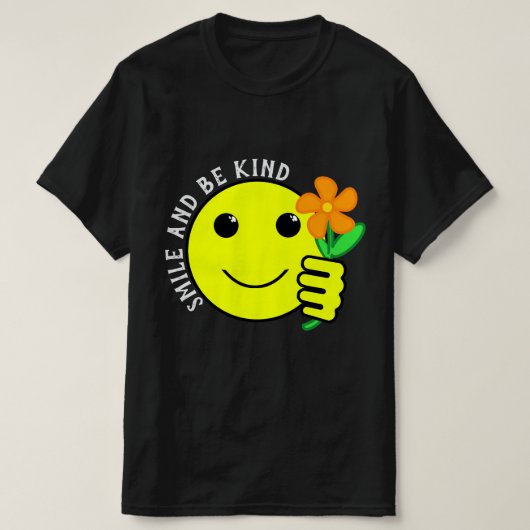 Lach en Wees Vriendschap T-shirt (Design voorkant)