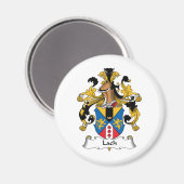 Lach Family Crest Magneet (Voorkant / Achterkant)