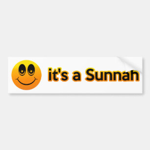 Lach het is een Sunnah Bumpersticker