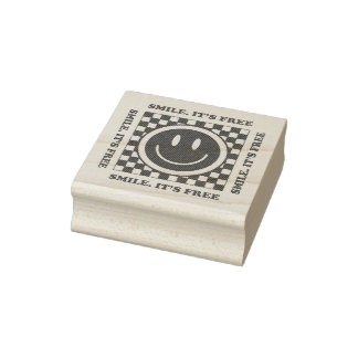 Lach het is gratis rubberstempel