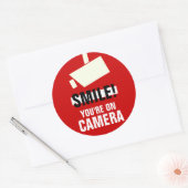 Lach! Je bent op camera Stickers (Envelop)