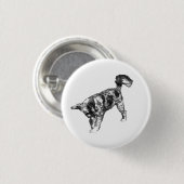 Lach je een weg door de dag ronde button 3,2 cm (Voorkant /achterkant)