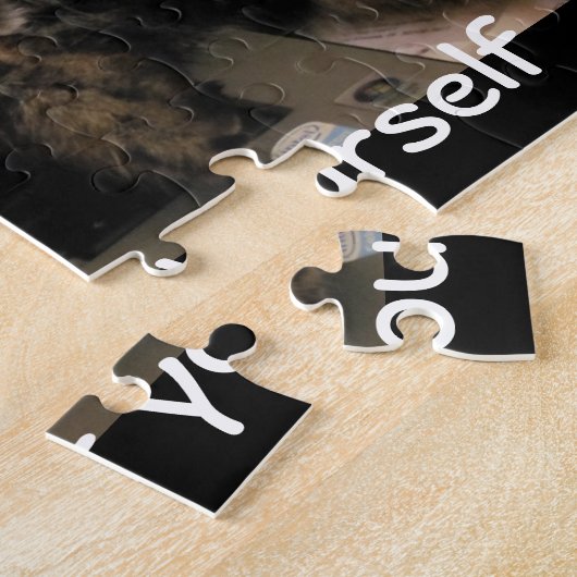 Lach jezelf aan legpuzzel (Zijkant)