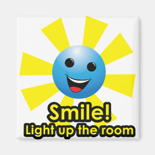 Lach! Licht omhoog de ruimte - Magnet Magneet