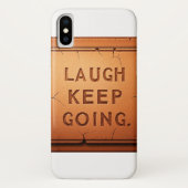 Lach maar door Case-Mate iPhone case (Achterkant)