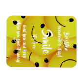 Lach, moedig de Kindness aan Magneet (Horizontaal)