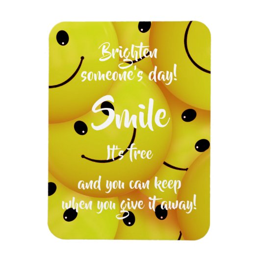 Lach, moedig de Kindness aan Magneet (Verticaal)