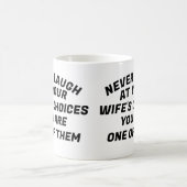 Lach nooit, T-shirt Koffiemok (Center)