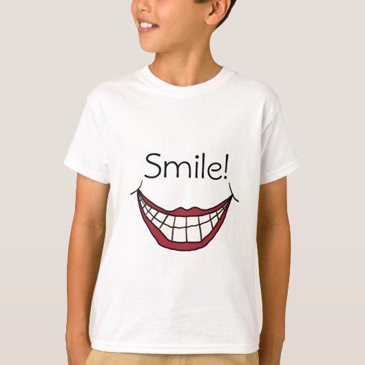 Lach!  t-shirt (Voorkant)